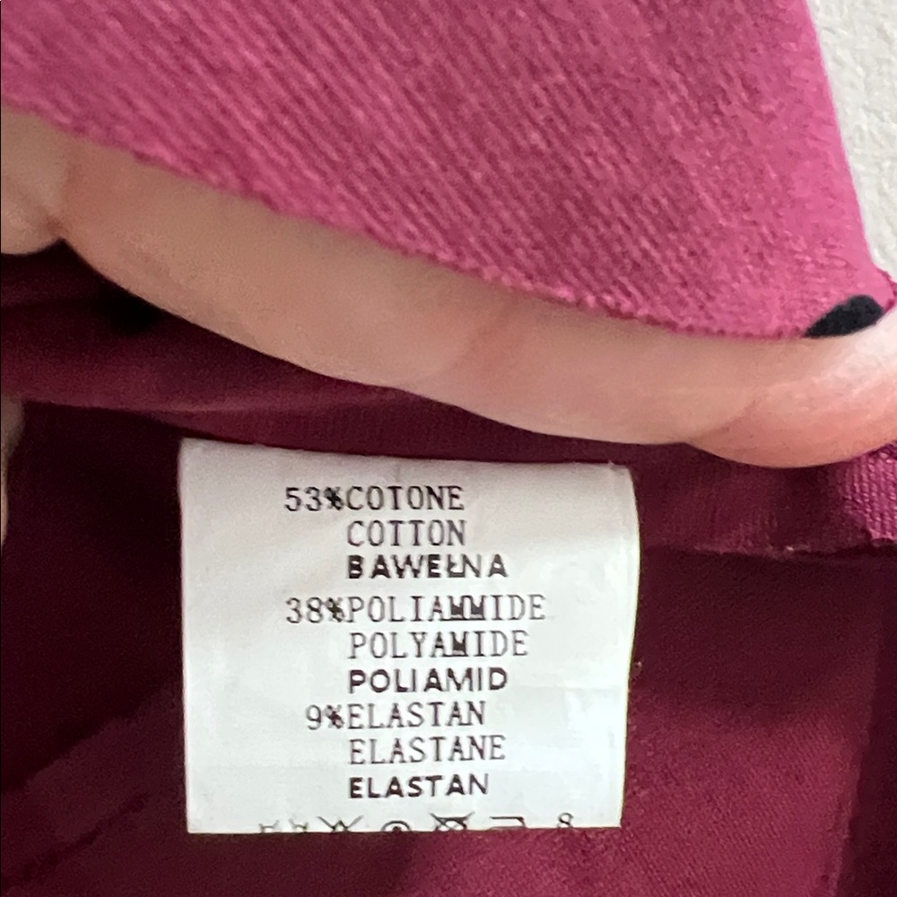 Women’s Sleeveless Polka Dot Cowl-neck Tank Top - Burgundy/Black Size Large - Picture 5 of 12